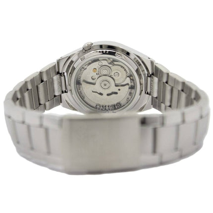 Montre homme Seiko 5 en acier inoxydable avec cadran noir automatique SNK623K1 remise à neuf