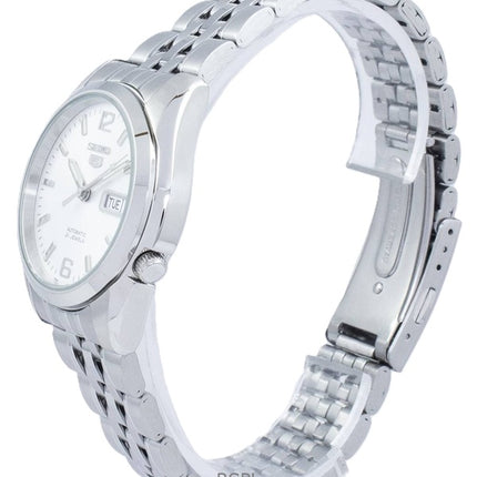 Montre homme Seiko 5 en acier inoxydable avec cadran argenté et 21 rubis SNK385K1 remise à neuf