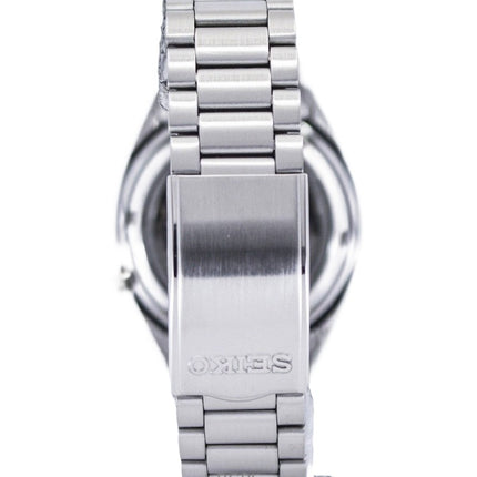 Montre homme Seiko 5 en acier inoxydable avec cadran gris et 21 rubis SNXS75K1 remise à neuf