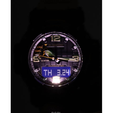 Montre homme Casio G-Shock Mudmaster analogique numérique Tough Solar GWG-2000-1A5 200M remise à neuf
