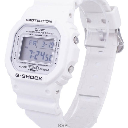 Montre à quartz Casio G-Shock Digital avec bracelet en résine DW-5600MW-7 200M pour homme remise à neuf