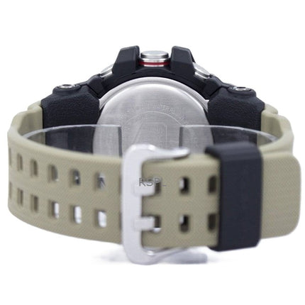 Montre homme Casio G-Shock Mudmaster analogique numérique à double capteur avec bracelet en résine et cadran noir à quartz GG-10