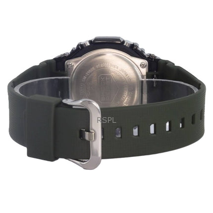 Montre homme Casio G-Shock analogique numérique à quartz avec cadran vert et bracelet en résine GM-2100B-3A 200M remise à neuf