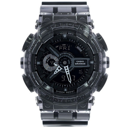 Montre homme Casio G-Shock analogique numérique à quartz avec bracelet en résine et cadran noir GA-110SKE-8A 200M remise à neuf