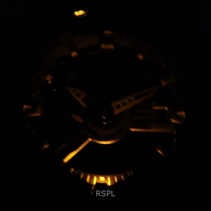 Montre homme Casio G-Shock analogique numérique à quartz avec bracelet en résine et cadran noir GA-110SKE-8A 200M remise à neuf
