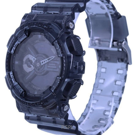 Montre homme Casio G-Shock analogique numérique à quartz avec bracelet en résine et cadran noir GA-110SKE-8A 200M remise à neuf