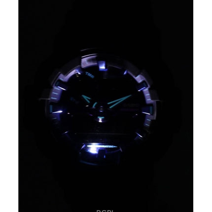 Montre homme Casio G-Shock analogique numérique à quartz avec bracelet en résine et cadran bleu GA-700VB-1A 200M remise à neuf