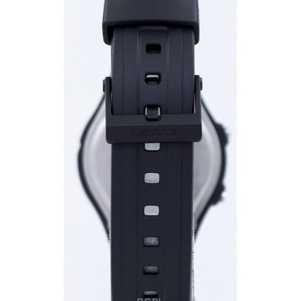 Montre analogique numérique Casio remise à neuf avec bracelet en résine et cadran noir AW-90H-9EVDF pour homme
