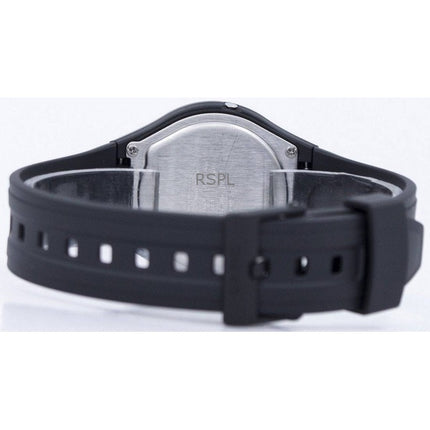 Montre analogique numérique Casio remise à neuf avec bracelet en résine et cadran noir AW-90H-9EVDF pour homme