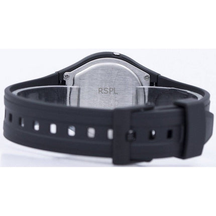 Montre analogique numérique Casio remise à neuf avec bracelet en résine et cadran noir AW-90H-9EVDF pour homme