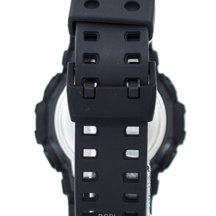 Montre analogique numérique Casio G-Shock GA-700-1B 200M pour homme avec bracelet en résine et cadran noir