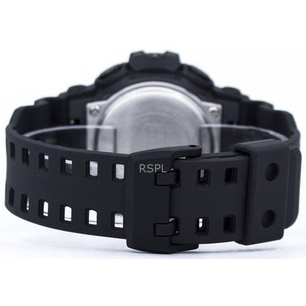 Montre analogique numérique Casio G-Shock GA-700-1B 200M pour homme avec bracelet en résine et cadran noir