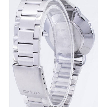 Montre homme Casio MTP-VT01D-1B, analogique, acier inoxydable, cadran noir, quartz, remise à neuf