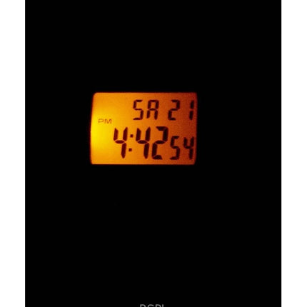 Montre Casio W-215H-1AVDF unisexe, chronographe numérique, bracelet en résine, quartz, remise à neuf