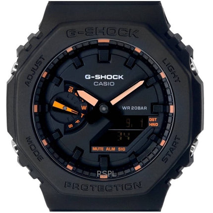 Montre homme Casio G-Shock GA-2100-1A4, analogique, numérique, cadran noir, quartz, 200 m, remise à neuf