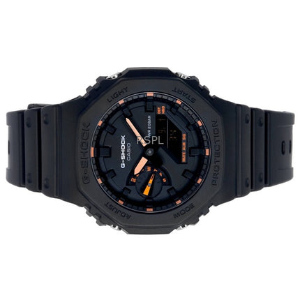Montre homme Casio G-Shock GA-2100-1A4, analogique, numérique, cadran noir, quartz, 200 m, remise à neuf