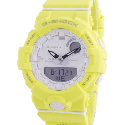 Montre homme Casio G-Shock GMA-B800-9A, analogique, numérique, bracelet en résine, cadran blanc, quartz, 200 m, remise à neuf