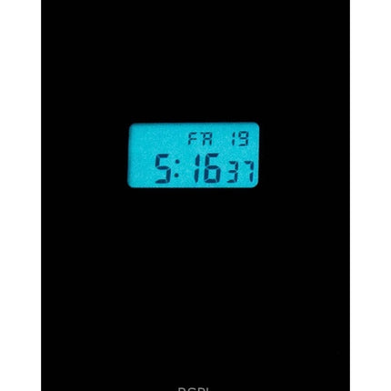 Montre unisexe Casio Digital A168WA-1WDF en acier inoxydable, remise à neuf