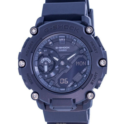 Montre homme Casio G-Shock GA-2200BB-1A, analogique, numérique, cadran noir, quartz, 200 m, remise à neuf