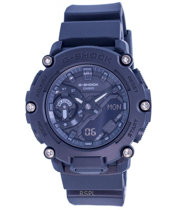 Montre homme Casio G-Shock GA-2200BB-1A, analogique, numérique, cadran noir, quartz, 200 m, remise à neuf