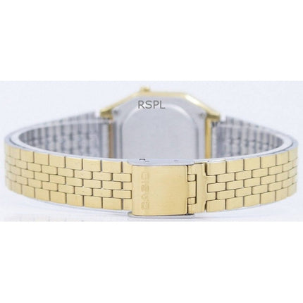 Montre femme Casio Digital en acier inoxydable à quartz LA680WGA-9DF remise à neuf