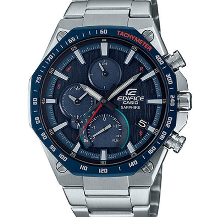 Montre homme Casio Edifice Bluetooth tachymètre analogique solaire EQB-1100XDB-2A remise à neuf 100 m
