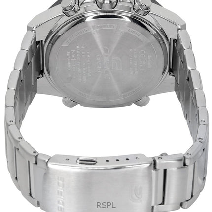 Montre homme Casio Edifice Mobile Link, analogique, numérique, cadran gris, solaire, ECB-950DB-1A, 100 m, remise à neuf