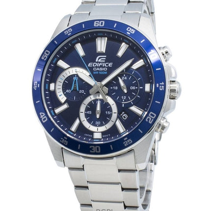 Montre homme Casio Edifice Chronographe Quartz EFV-570D-2AV remise à neuf