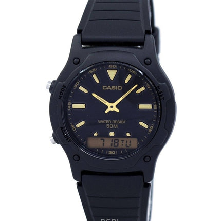 Montre homme Casio AW-49HE-1AVDF, analogique, numérique, double fuseau horaire, quartz, décontractée, remise à neuf