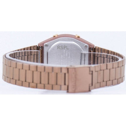 Montre Casio Digitale à quartz en acier inoxydable B640WC-5ADF pour homme, remise à neuf