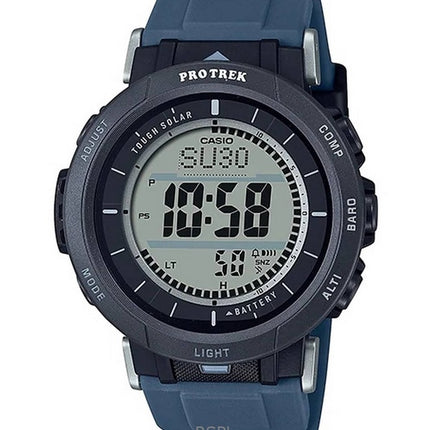 Montre homme Casio ProTrek World Time Digital Tough Solar PRG-30-2 100 m remise à neuf