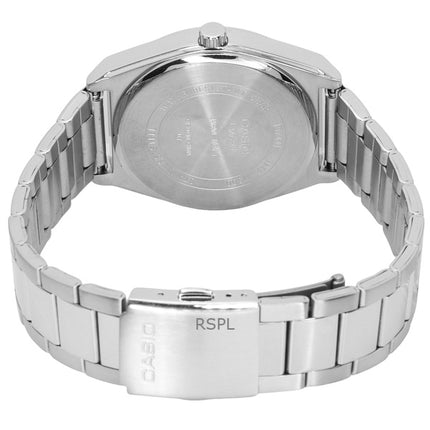 Montre homme Casio Standard analogique à quartz avec phases de lune et cadran noir MTP-M300D-1A remise à neuf