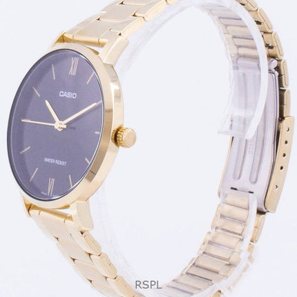 Montre femme Casio LTP-VT01G-1B à quartz analogique et cadran noir reconditionnée