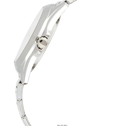 Montre analogique Casio Classic MTP-1370D-7A2 pour homme, bracelet en acier inoxydable, cadran argenté, quartz, remise à neuf