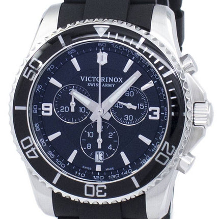 Montre Maverick Victorinox Swiss Army chronographe tachymètre Quartz 241696 homme