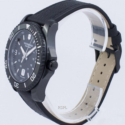 Montre Victorinox Maverick gros Black Edition Swiss Army Quartz 241787 masculin