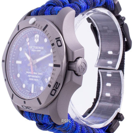 Montre Victorinox Swiss Army INOX Professional Diver Titane Anti-Magnétique 241813 Quartz 200M Montre Homme