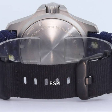 Montre pour homme Victorinox INOX Nylon Blue Dial Diver's Quartz 241843 200M