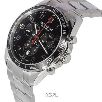 Montre Homme Victorinox Fieldforce Classique Chronographe Cadran Noir Quartz 241899 100M