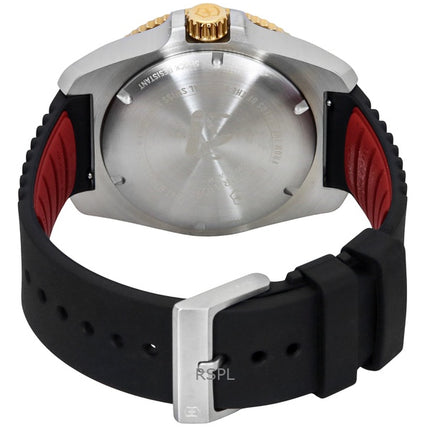 Montre de plongée Victorinox Journey 1884 pour homme, bracelet en caoutchouc, cadran noir, quartz, 242014, 200 m