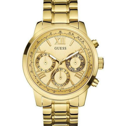 Guess montre Sunrise multifonction couleur or Quartz W0330L1 féminin