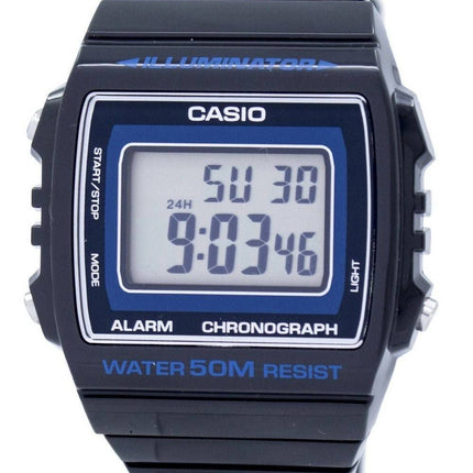 Casio Illuminator alarme chronographe montre unisexe numérique W-215H-8AVDF W215H-8AVDF
