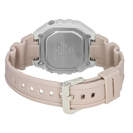Montre Casio POP Digital à quartz avec bracelet en résine W-218HC-4A2V unisexe