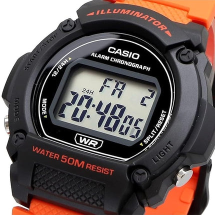 Montre pour homme Casio Youth Digital Alarm Quartz W-219H-4AV W219H-4