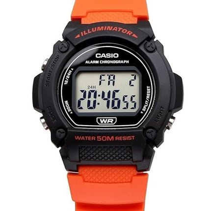 Montre pour homme Casio Youth Digital Alarm Quartz W-219H-4AV W219H-4
