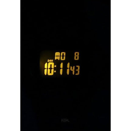 Montre pour hommes Casio Standard Illuminator Digital Light Blue Resin Strap Quartz W-219HC-2B
