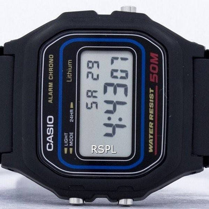Montre Chrono Digital alarme Casio W-59-1VQ masculin