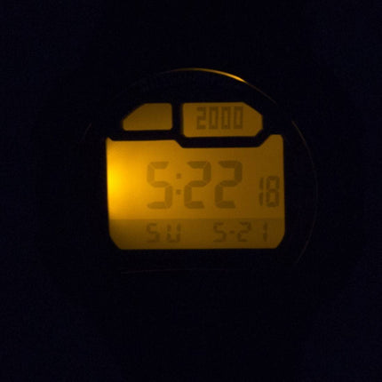 Jeunesse de Casio Illuminator Dual Time Digital W-734-1AV W734-1AV montre homme
