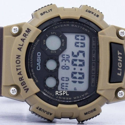 Super Casio Illuminator Vibration alarme numérique W-735H-5AV montre homme