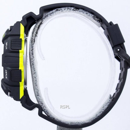 Casio Super illuminateur Vibration alarme Dual Time Digital W-736H-3AV montre homme